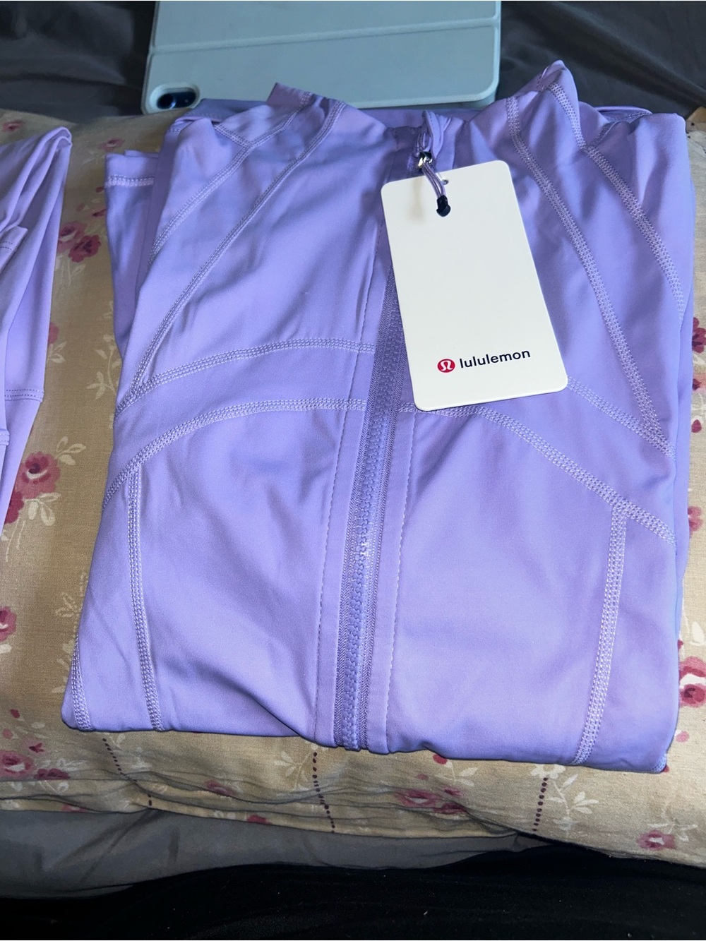 lululemon athletica Lavender Athletic Zip Shorts